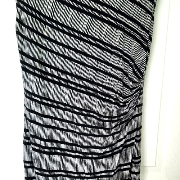 Ann Taylor LOFT Women's Striped Wrap Dress Size M - Picture 5 of 13